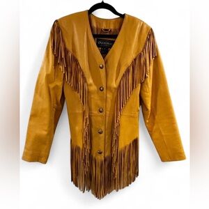 Overland Women's Fringe Leather Jacket - so soft!